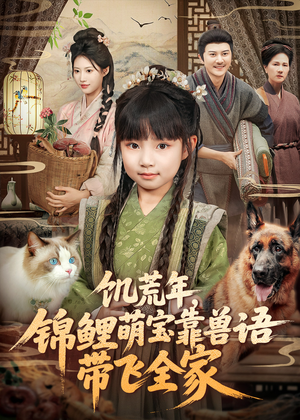 饥荒年，锦鲤萌宝靠兽语带飞全家（75集）短剧后续更精彩