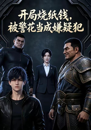 开局烧纸钱，被警花当成嫌疑犯（73集）一起看短剧