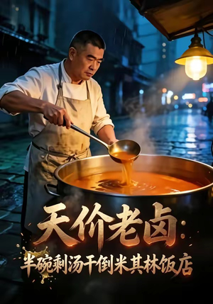 天价老卤：半碗剩汤干倒米其林饭店（34集）短剧也太好看了