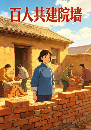 百人共建院墙（64集）网络小短剧