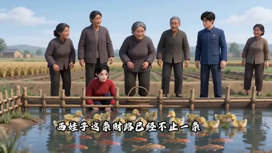 八零娶妻，坑洼地旺成金塘（43集）最火爆短剧