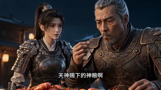 虾塘枯井通古代，我靠小龙虾救活一座边城（62集）温柔追捕短剧