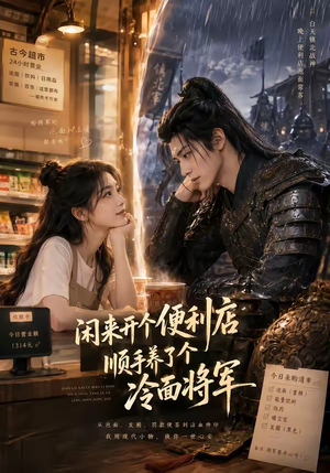 闲来开个便利店，顺手养了个冷面将军（80集）好看上头短剧