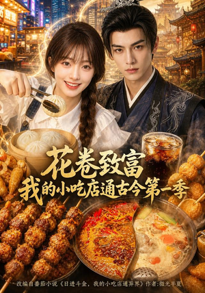 花卷致富：我的小吃店通古今第一季（115集）最热短剧抢先看