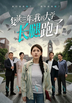 复读三年，我的大学长腿跑了（60集）短剧热门分享