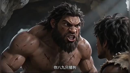 穿越成山顶洞人，我带领部落崛起（21集）热播短剧重燃