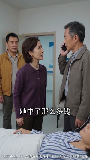 中580万跟爸妈说只中20万（35集）免费短剧片段