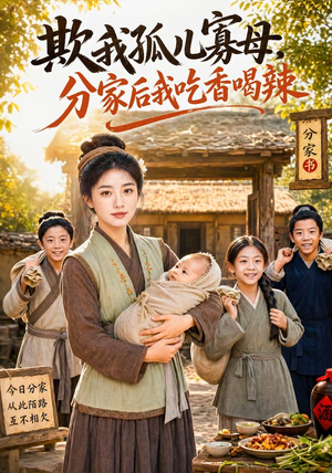欺我孤儿寡母，分家后我吃香喝辣（80集）这部短剧太好看