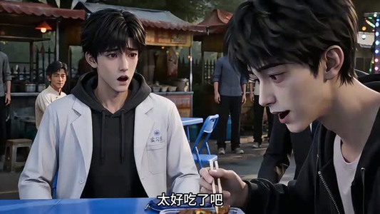 激活美食治愈系统，我靠摆摊火遍了整座城市（177集）零花钱看整部剧