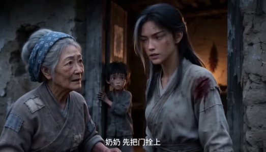 逃荒种田：我在古代靠囤货躺赢（10集）短剧中追到爽