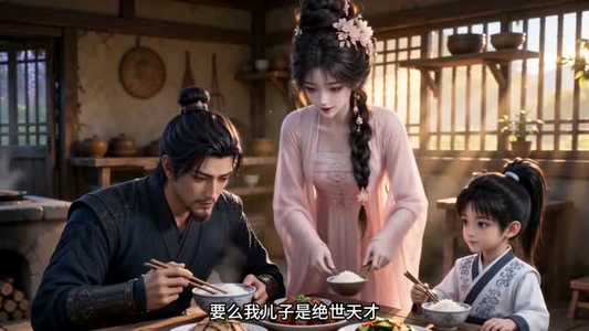 穿越古世，拿捏反派夫君（140集）热播古装短剧