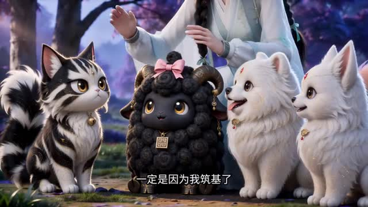 我靠撸猫撸狗成为大能（80集）爱上了这部剧了