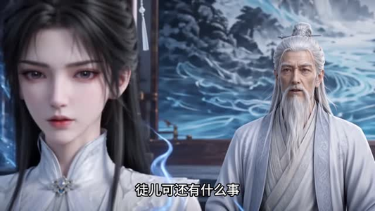 冰骨逆仙，清冷大小姐她开两个挂（105集）小短剧推荐